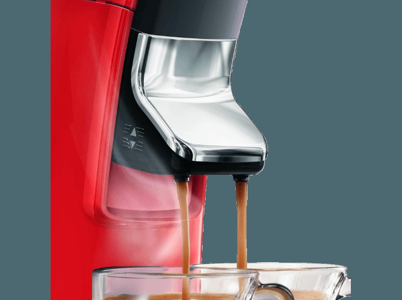 PHILIPS HD 7825/90 Vivacafe Chinese Fire Kaffeepadmaschine (0.9 Liter, Rot)