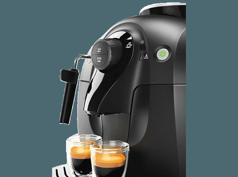 PHILIPS HD 8651/01 Kaffeevollautmat (Keramikmahlwerk, 1 Liter, Schwarz)