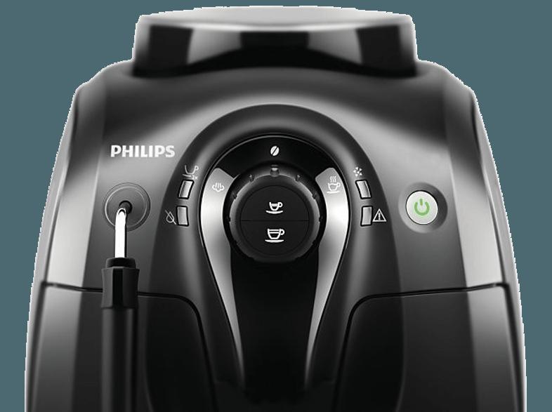 PHILIPS HD 8651/01 Kaffeevollautmat (Keramikmahlwerk, 1 Liter, Schwarz)