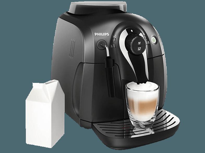 PHILIPS HD 8651/01 Kaffeevollautmat (Keramikmahlwerk, 1 Liter, Schwarz)