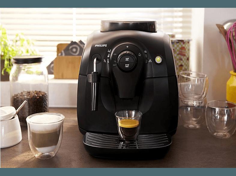 PHILIPS HD 8651/01 Kaffeevollautmat (Keramikmahlwerk, 1 Liter, Schwarz)