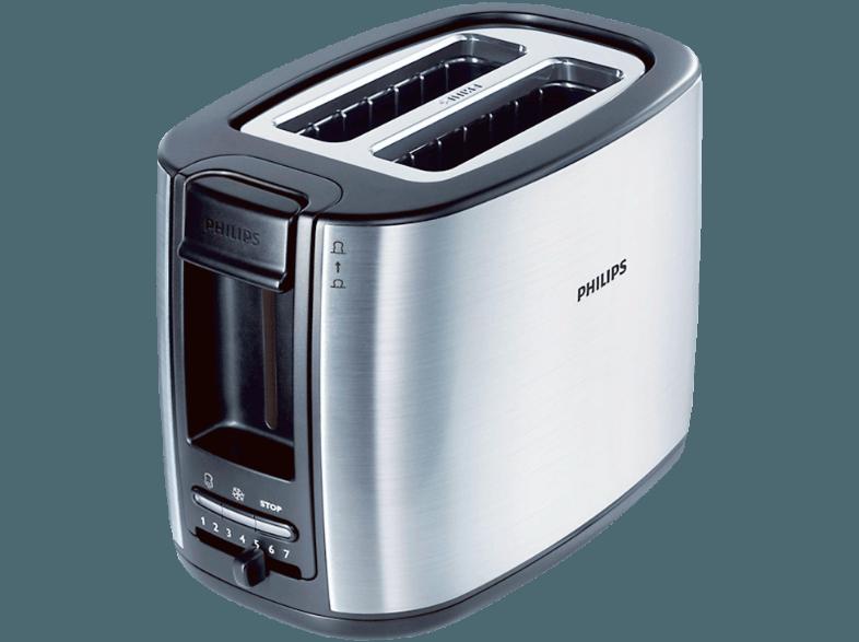 PHILIPS HD2628/20 Toaster Schwarz (950 Watt, Schlitze: 2), PHILIPS, HD2628/20, Toaster, Schwarz, 950, Watt, Schlitze:, 2,