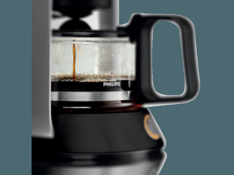 PHILIPS HD5407/60 New Café Gourmet Kaffeeautomat Direkt-Brüh-Prinzip Schwarz (Glaskanne, Direkt-Brüh-Prinzip)