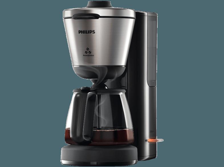 PHILIPS HD7695/90 Filterkaffeemaschine Schwarz (Glaskanne)