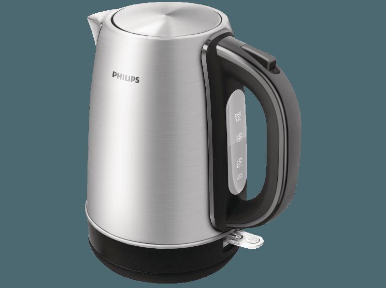 PHILIPS HD9321/20 Wasserkocher Metall (2200 Watt, 1.7 Liter)