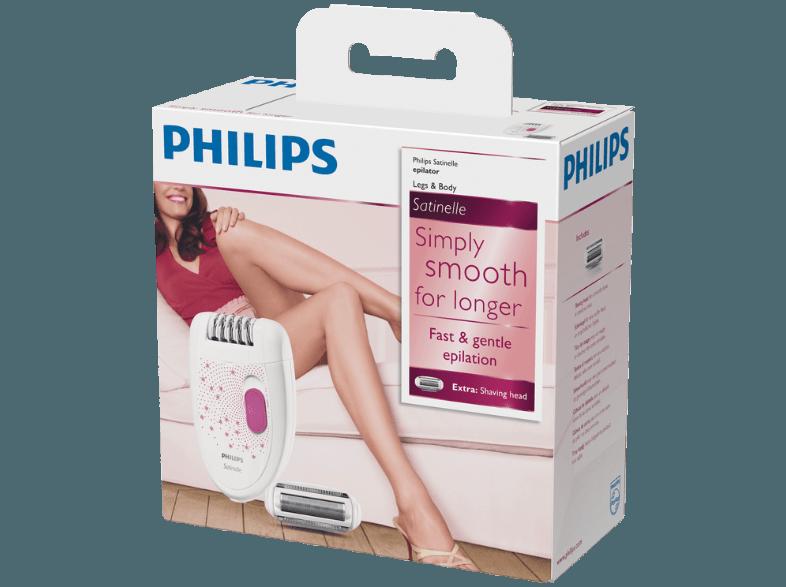 PHILIPS HP 6419/02 Epilierer Weiß