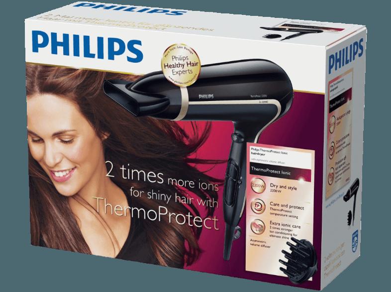 PHILIPS HP8232/20  (Schwarz/Weiß matt, 2200 Watt)