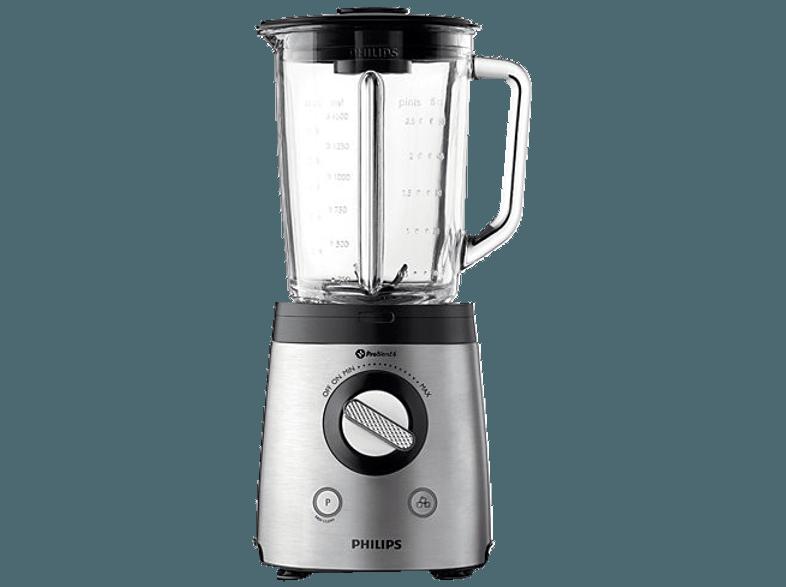 PHILIPS HR 2093/08 Standmixer Edelstahl (900 Watt, 2 Liter davon 1,5 Liter)