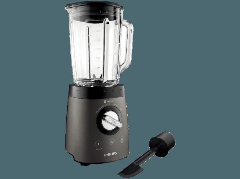 PHILIPS HR2196/08 Standmixer Titanium (900 Watt, 2 Liter)