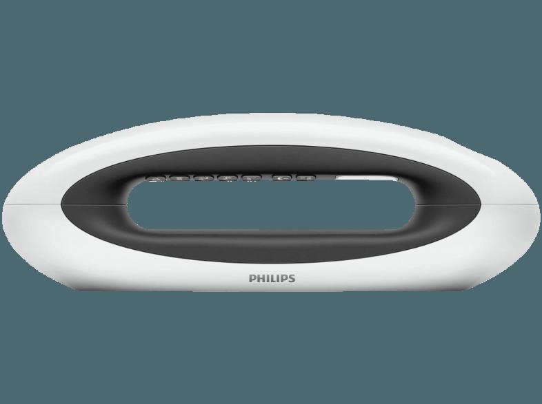 PHILIPS M5551WG/39 Schnurlostelefon mit Anrufbeantworter