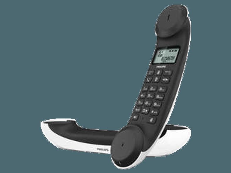 PHILIPS M5551WG/39 Schnurlostelefon mit Anrufbeantworter