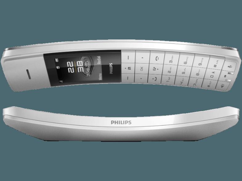 PHILIPS M8881W/11 Schnurlostelefon mit Anrufbeantworter