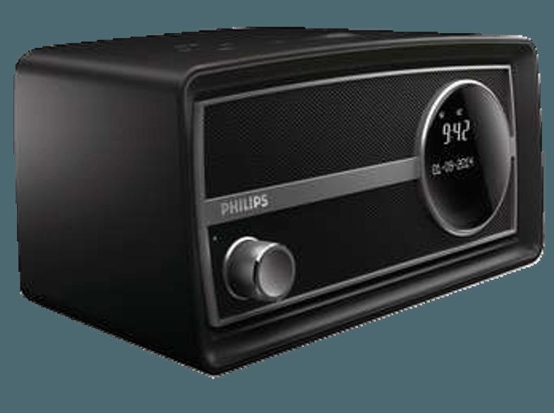 PHILIPS ORT2300B/10 Uhrenradio (UKW, DAB, DAB , UKW, DAB, DAB , Schwarz), PHILIPS, ORT2300B/10, Uhrenradio, UKW, DAB, DAB, UKW, DAB, DAB, Schwarz,