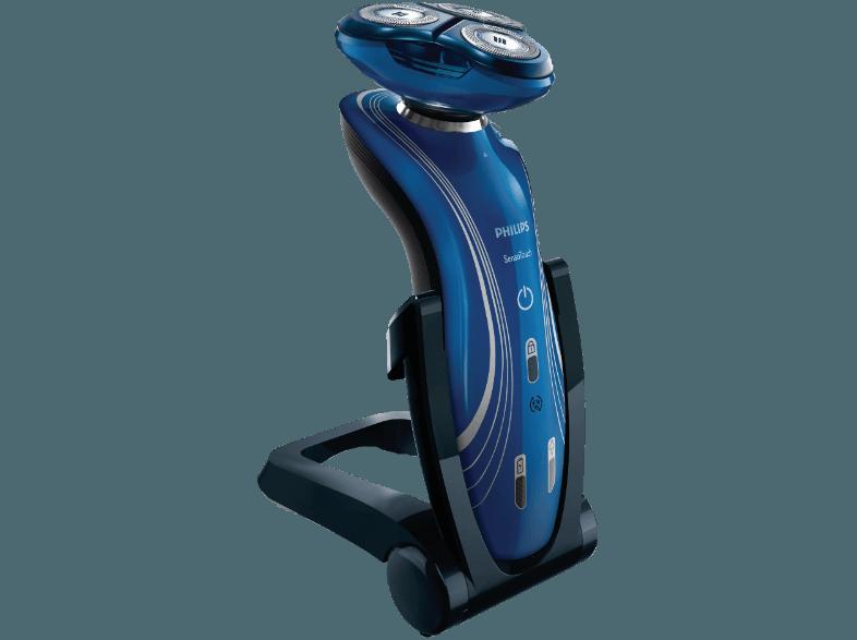 PHILIPS RQ1155 SensoTouch Trockenrasierer Blau (Rotierende Scherköpfe), PHILIPS, RQ1155, SensoTouch, Trockenrasierer, Blau, Rotierende, Scherköpfe,