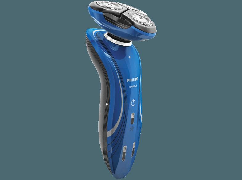 PHILIPS RQ1155 SensoTouch Trockenrasierer Blau (Rotierende Scherköpfe), PHILIPS, RQ1155, SensoTouch, Trockenrasierer, Blau, Rotierende, Scherköpfe,