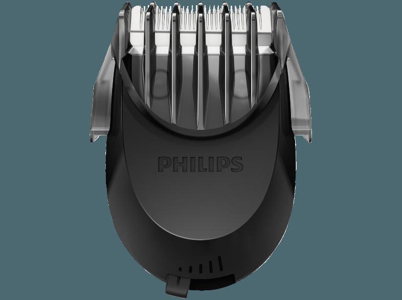 PHILIPS S9161/41 Shaver Series 9000 Elektrischer Nass- und Trockenrasierer (Herrenrasierer) Silber (V-Track System, Technologie zur Konturenerkennung,