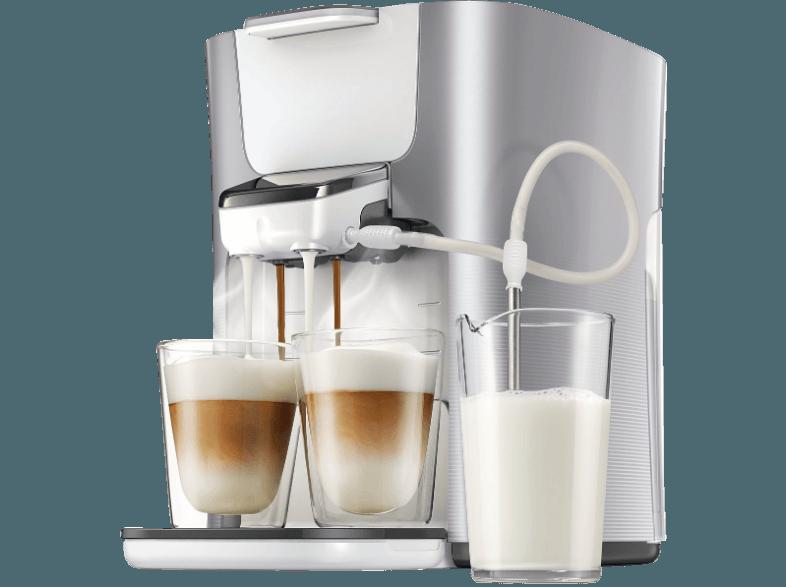 PHILIPS Senseo Latte Duo HD7857/20 Padmaschine (1 Liter/Jahr, Silber), PHILIPS, Senseo, Latte, Duo, HD7857/20, Padmaschine, 1, Liter/Jahr, Silber,