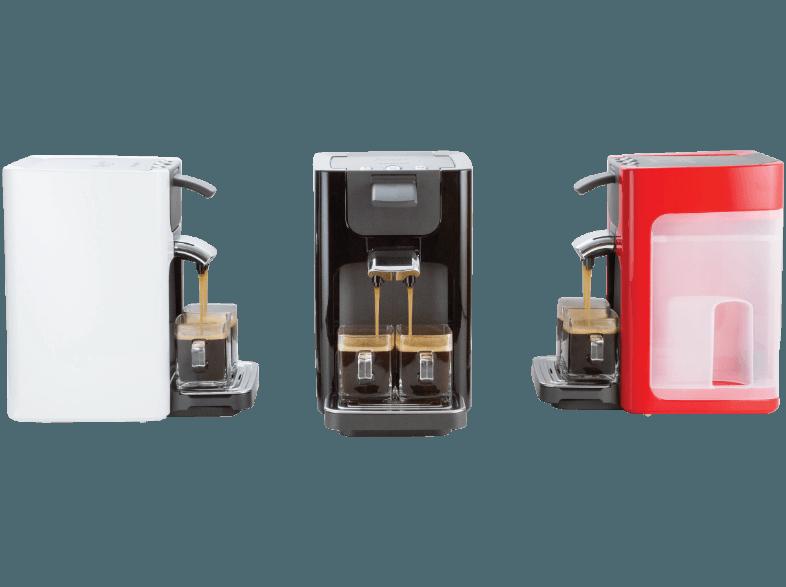 PHILIPS Senseo Quadrante HD7863/60 Kaffeepadmaschine (1.2 Liter, Schwarz)