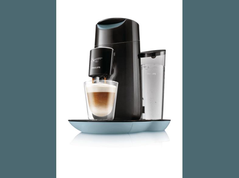 PHILIPS Senseo Twist HD7874/60 Kaffeepadmaschine (1 Liter/Jahr, Misty Dawn/Schwarz), PHILIPS, Senseo, Twist, HD7874/60, Kaffeepadmaschine, 1, Liter/Jahr, Misty, Dawn/Schwarz,