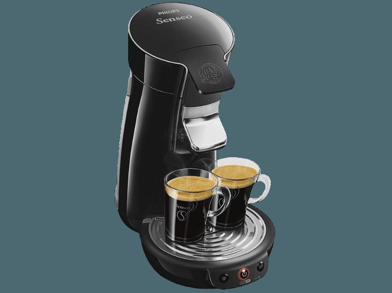 PHILIPS Senseo Viva Cafe HD7825/60 Kaffeepadmaschine (0.9 Liter, Schwarz hochglanz)