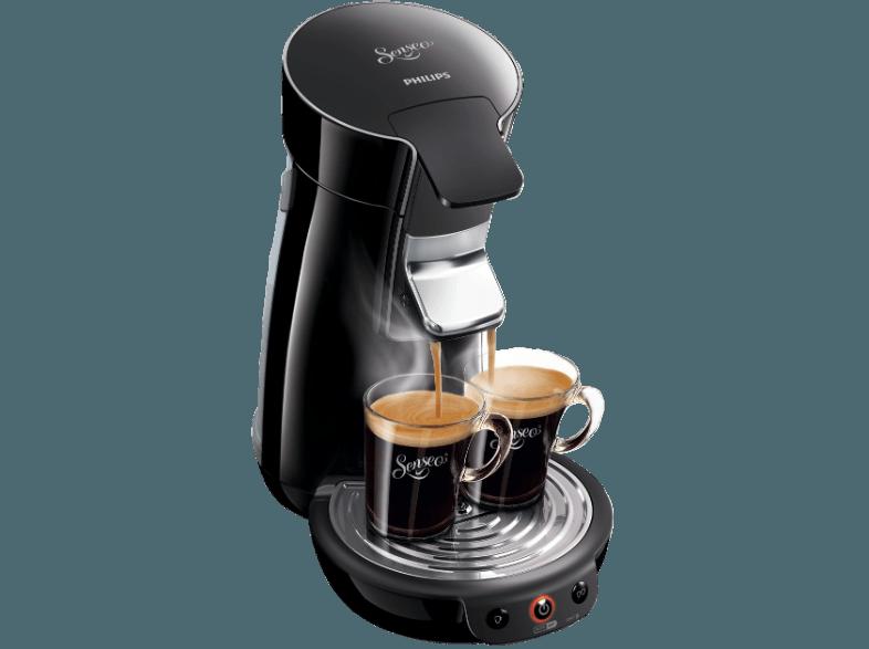 PHILIPS Senseo Viva Café HD7825/69 Kaffeepadmaschine (0.9 Liter, Schwarz)