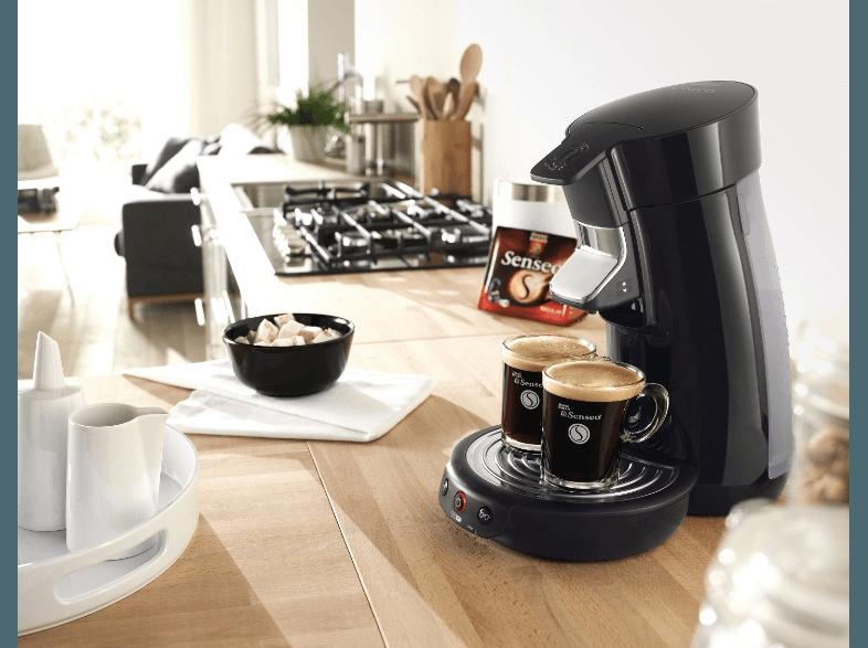 PHILIPS Senseo Viva Café HD7825/69 Kaffeepadmaschine (0.9 Liter, Schwarz), PHILIPS, Senseo, Viva, Café, HD7825/69, Kaffeepadmaschine, 0.9, Liter, Schwarz,