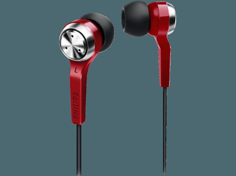 PHILIPS SHE 8500/10 Kopfhörer Rot