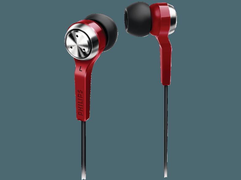 PHILIPS SHE 8500/10 Kopfhörer Rot