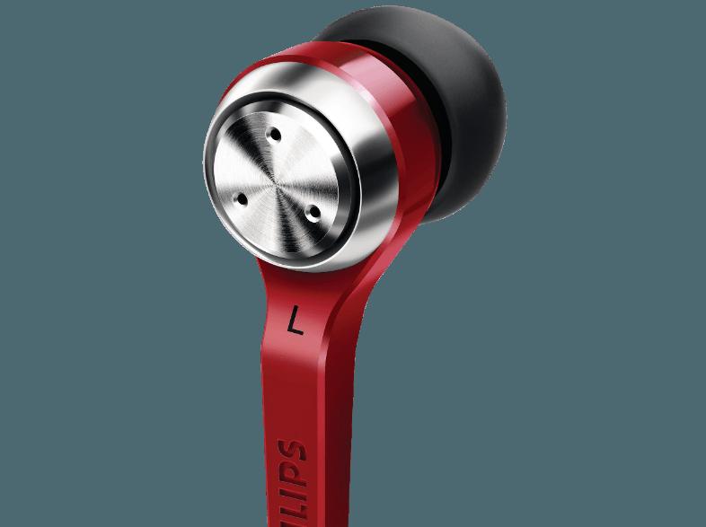 PHILIPS SHE 8500/10 Kopfhörer Rot