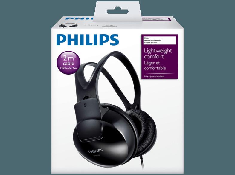 PHILIPS SHP1900/10 kopfhörer Schwarz, PHILIPS, SHP1900/10, kopfhörer, Schwarz