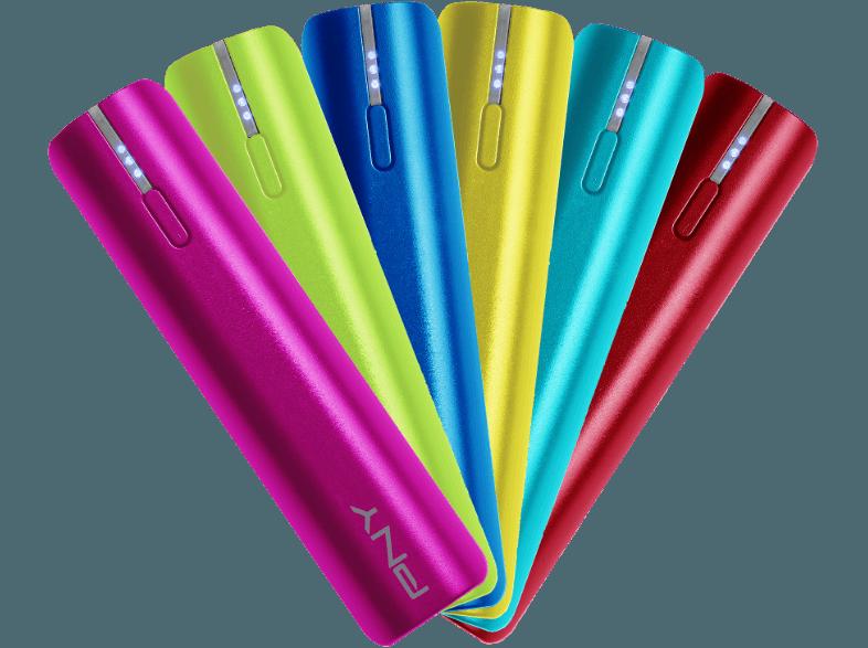 PNY PowerPack T2600 Color PowerPack/Powerbank/mobiles Laden/Ersatzbatterie/Ersatzakku