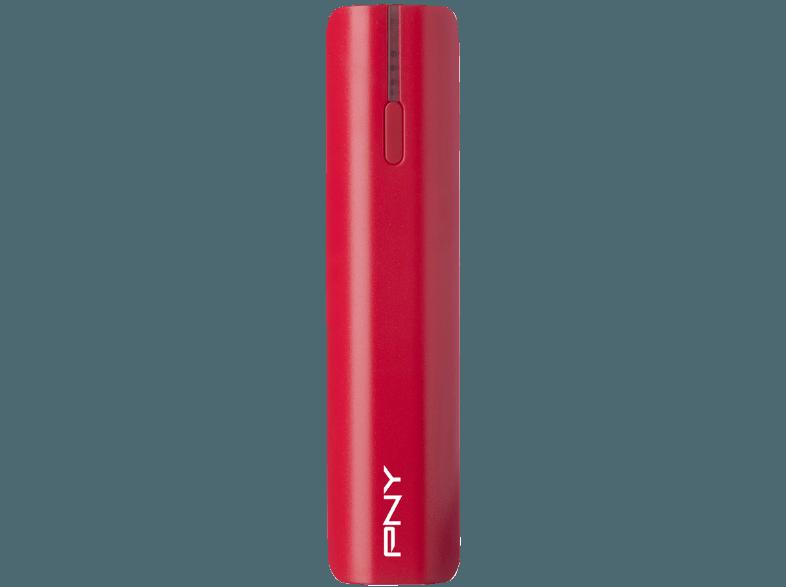 PNY PowerPack T2600 rot PowerPack, Powerbank, Ersatzbatterie, Ersatzakku, mobiles laden