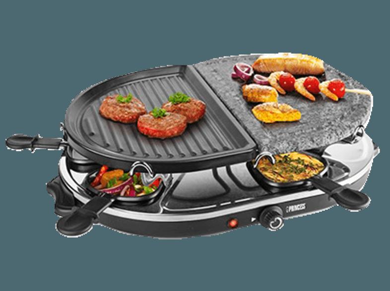 PRINCESS 162710 8 Oval Stone & Grill Party Raclette 1200 Watt, PRINCESS, 162710, 8, Oval, Stone, &, Grill, Party, Raclette, 1200, Watt