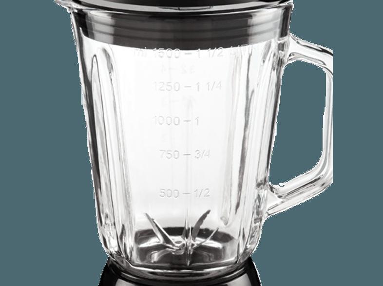 PRINCESS 212023 Standmixer Silber/Schwarz (800 Watt, 1.5 ml)