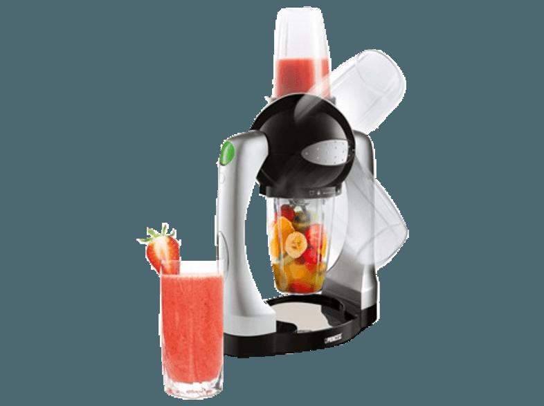 PRINCESS 212063 Smoothiemaker Schwarz/Weiß (300 Watt, 0.6 Liter/Jahr)