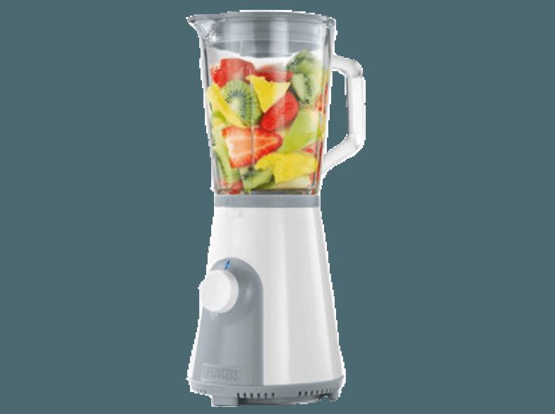 PRINCESS 217000.01.002 Standmixer Weiß/Grau (350 Watt, 0.8 Liter/Jahr)