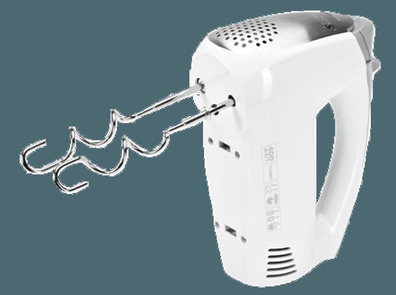 PRINCESS 222202 Handmixer 400 Watt Weiß/Edelstahl