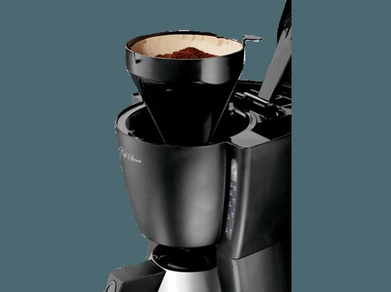 PRINCESS 242138 Grand Cafe Siena Kaffeemaschine Schwarz (Glaskanne)