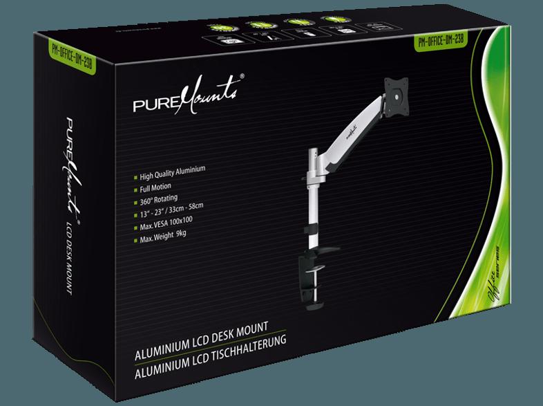 PUREMOUNTS Tischhalterung PM-Office-DM-23B