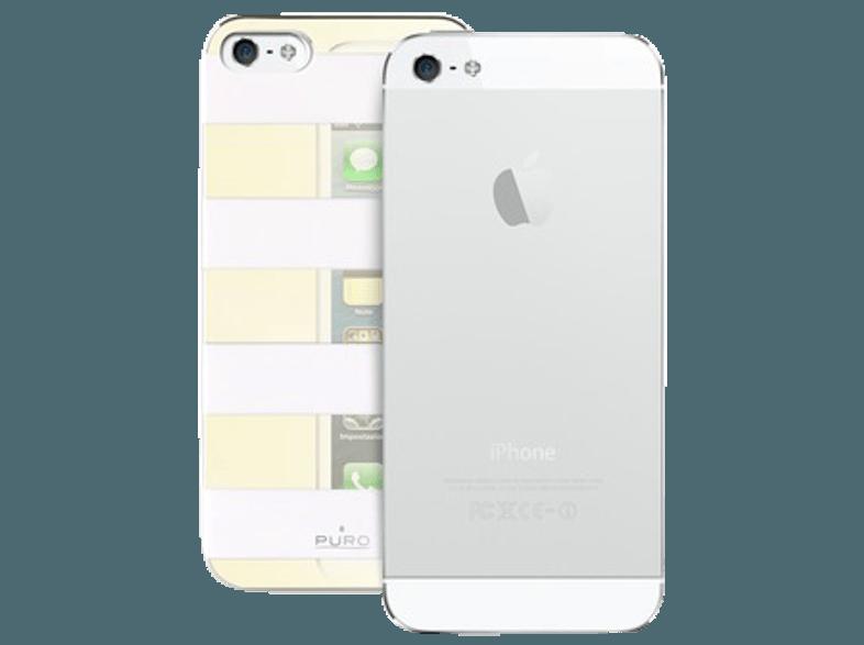 PURO PU-006243 Back Case Stripe Hartschale iPhone 5/5S