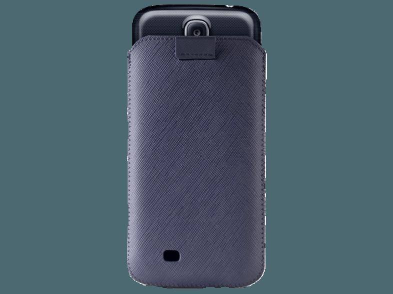 PURO PU-007425 Pouch Case Slim Essential Hochwertige Echtledertasche Galaxy S4