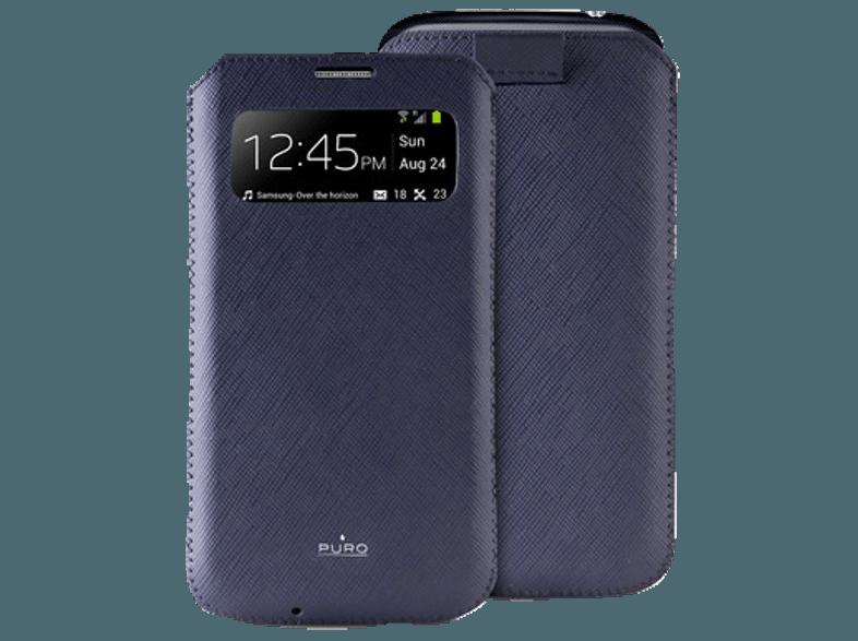 PURO PU-007425 Pouch Case Slim Essential Hochwertige Echtledertasche Galaxy S4, PURO, PU-007425, Pouch, Case, Slim, Essential, Hochwertige, Echtledertasche, Galaxy, S4