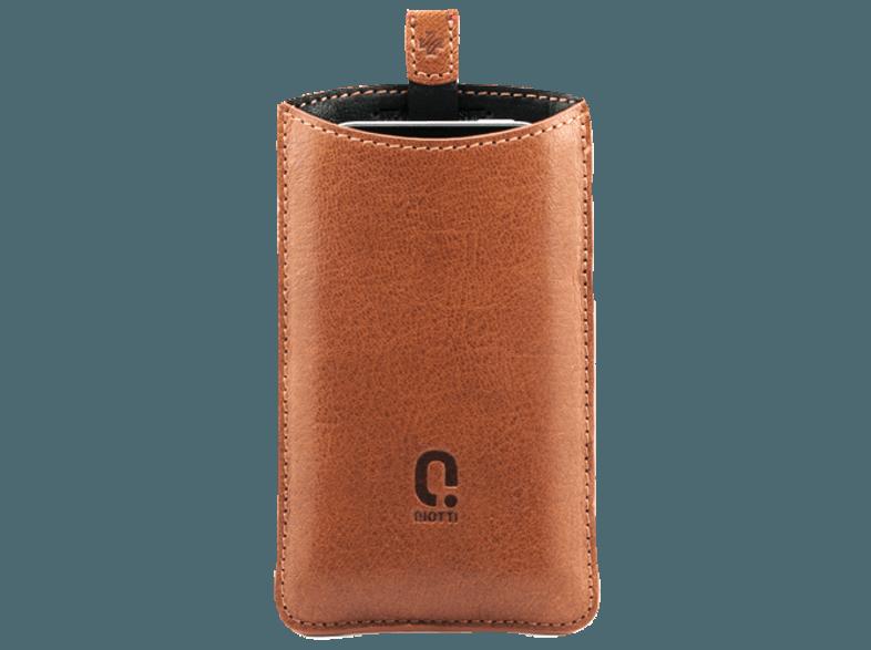 QIOTTI Q1001301 Smooth Collection Vintage Tasche iPhone 4/4S