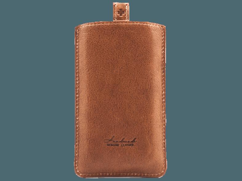 QIOTTI Q1001301 Smooth Collection Vintage Tasche iPhone 4/4S