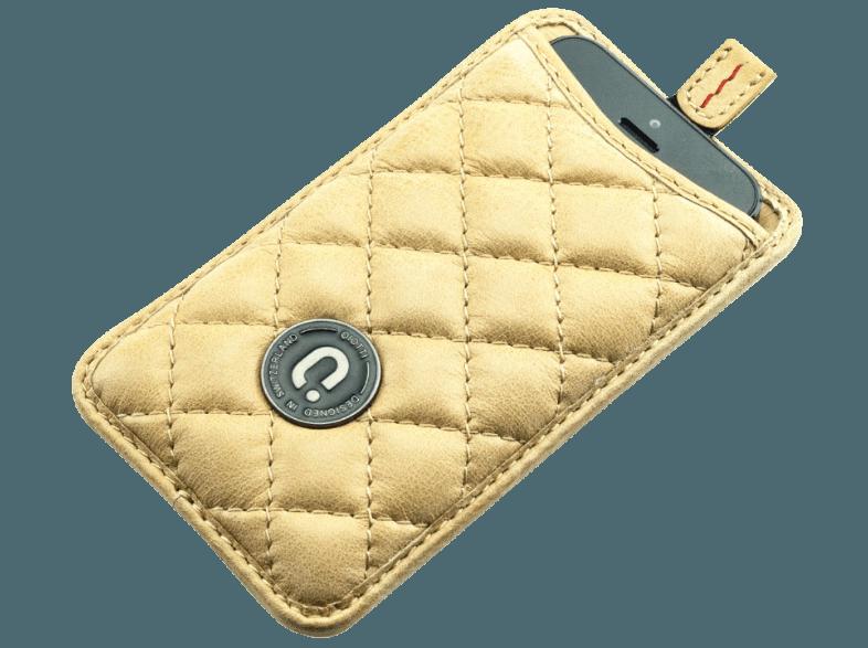 QIOTTI Q3001604 Be Collection Vintage Phone-Etui iPhone 5