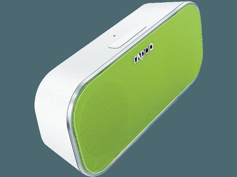 RAPOO A500 BT Portabler NFC Speaker Dockingstation Grün