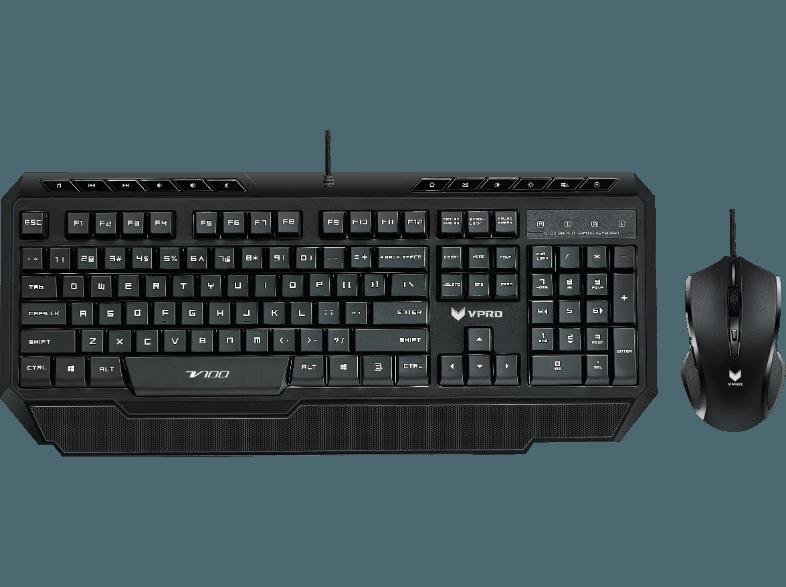 RAPOO VPRO - V100 Gaming Combo Set, RAPOO, VPRO, V100, Gaming, Combo, Set