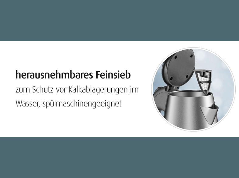 REER 3908 PIA Wasserkocher Silber