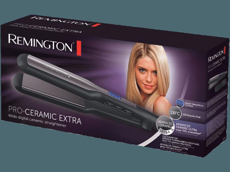 REMINGTON S 5525 PRO CERAMIC EXTRA Haarglätter (Ultra-Keramikbeschichtung, Temperaturstufen:10 Stufen)