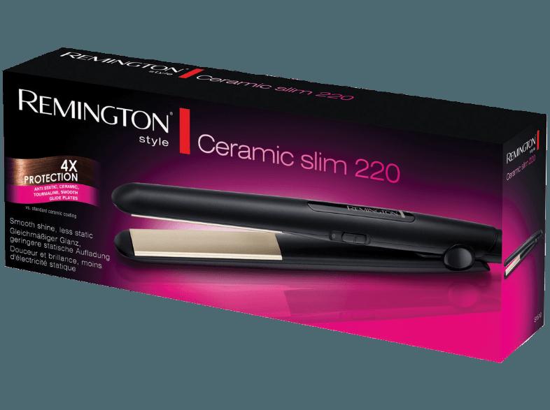REMINGTON S1510 Haarglätter (anti-statische Keramik-Turmalin-Beschichtung, Temperaturstufen:2)